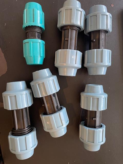 Unidelta Koppelingen 16mm (6 stuks), Ophalen of Verzenden