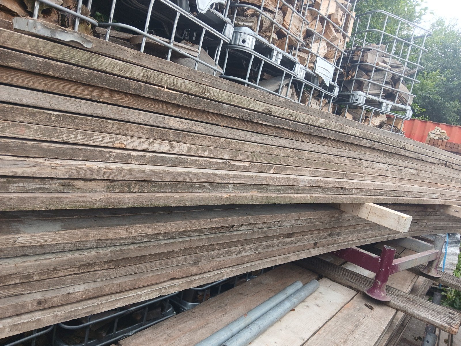 Steigerplanken, Tuin en Terras, Terrasdelen en Vlonders, Ophalen of Verzenden, Hout