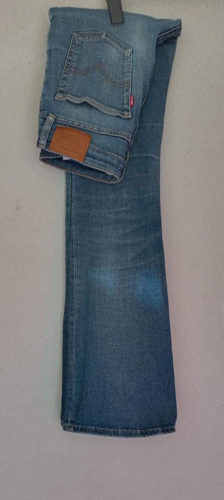 Levi's Levis 726 Flare jeans denim 29 34  / W29 L34, Blauw, Ophalen of Verzenden, W28 - W29 (confectie 36), Gedragen