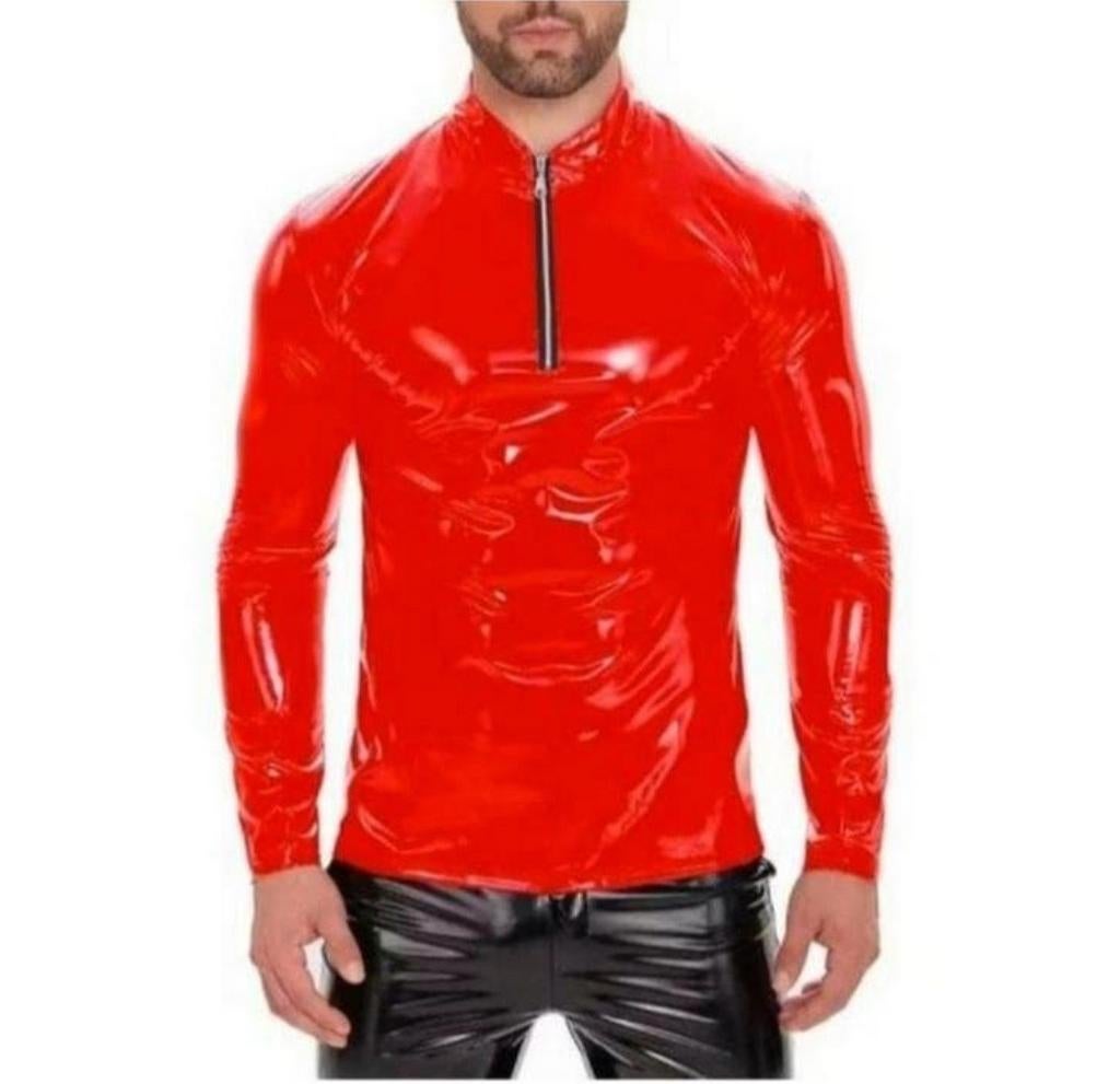 Mooie lak overhemd, tm 7XL, Kleding | Heren, Overhemden, Verzenden, Nieuw