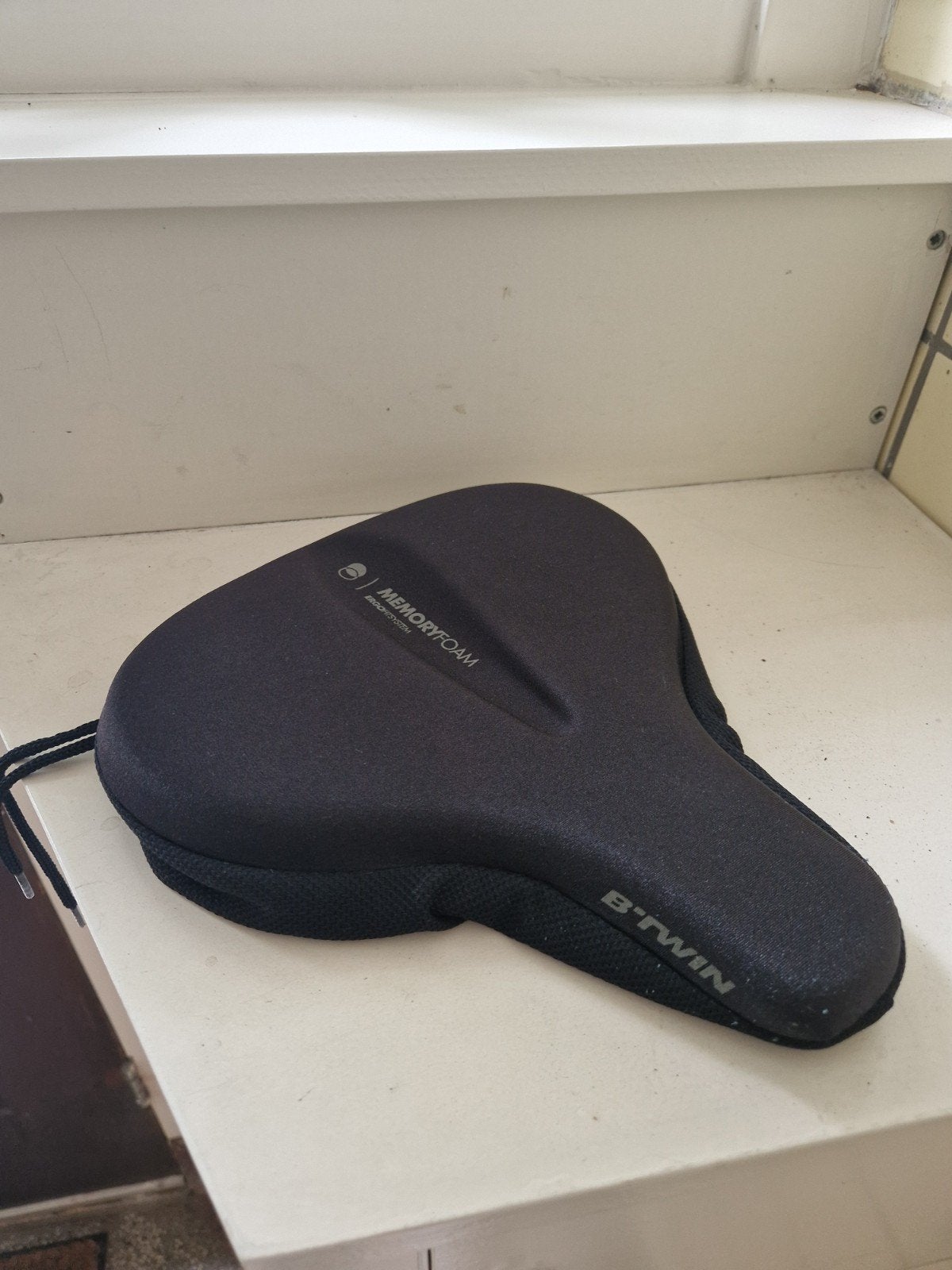 B'Twin Memory Foam Fietszadelhoes - Comfortabel, Ophalen of Verzenden, Zo goed als nieuw, B'Twin