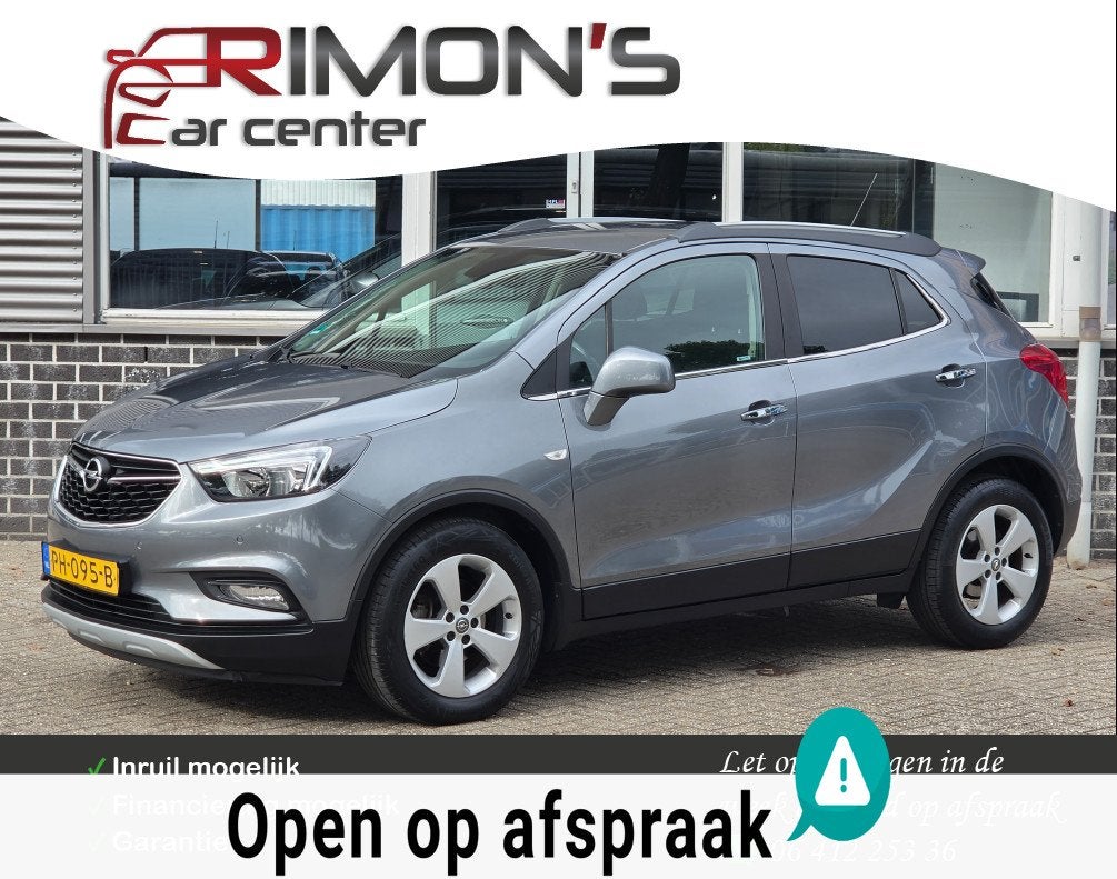 Opel Mokka X 1.4 Turbo Dealer Onderhouden Camera Carplay, Auto's, Voorwielaandrijving, Gebruikt, Euro 6, Origineel Nederlands