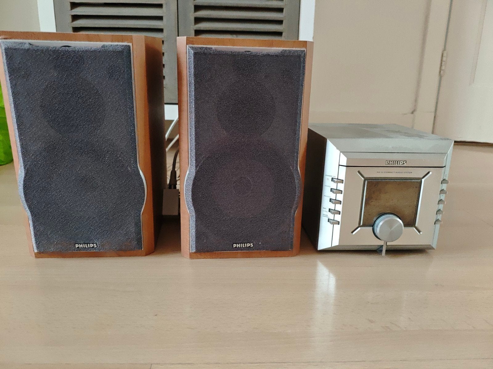 Philips MZ-33 Compact Audio Systeem met speakers, Audio, Tv en Foto, Stereo-sets, Ophalen