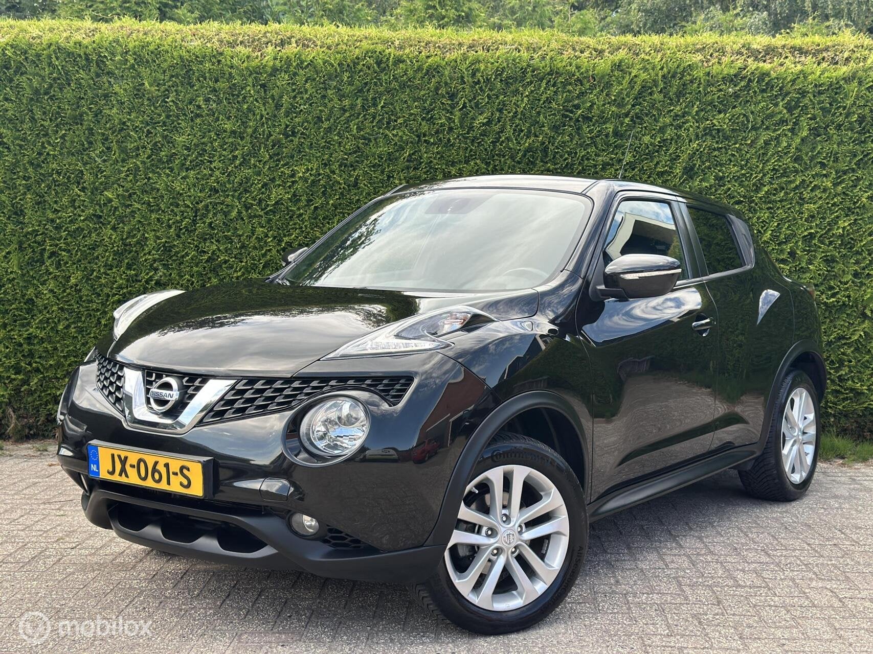 Nissan Juke 1.2 DIG-T S/S N-Connecta | Achteruitrijcamera |, Auto's, Voorwielaandrijving, Stof, 116 pk, Zwart