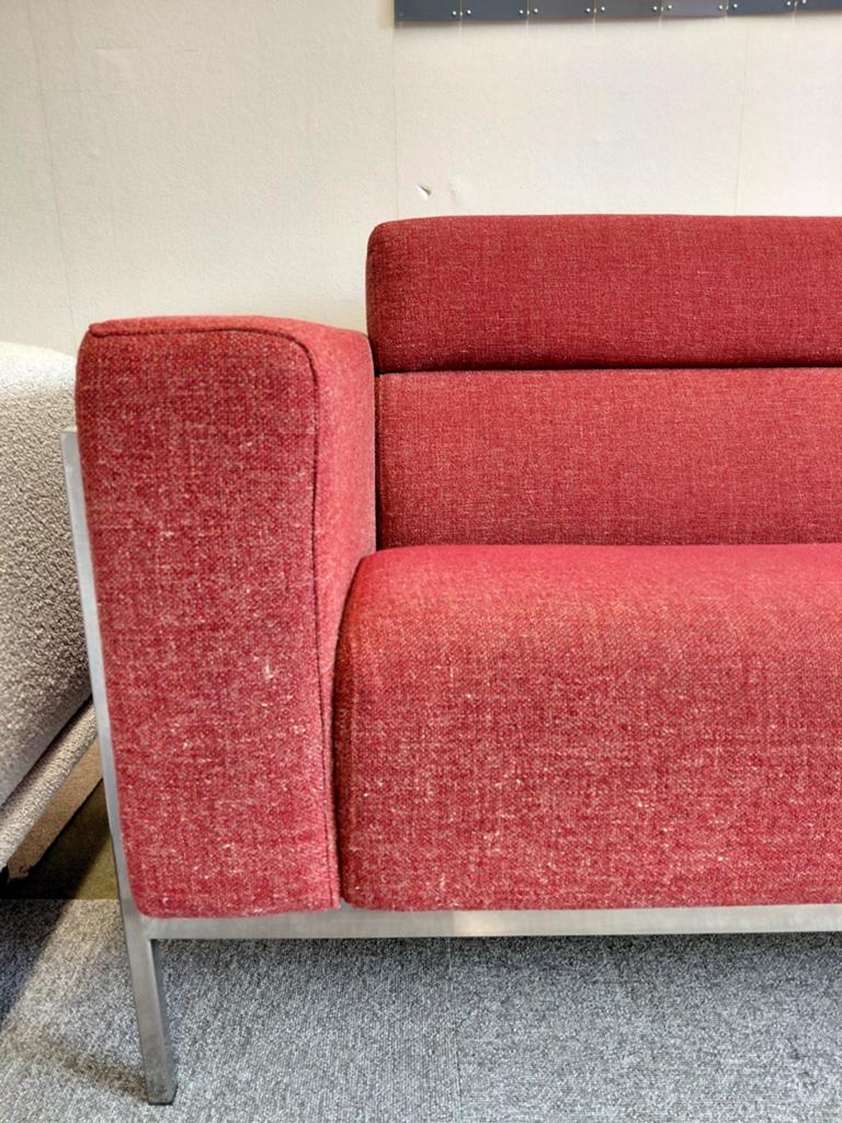 Harvink Kadanz | 3 zits + Fauteuil + hocker | Rood, Gebruikt, Harvink, Info@andriesign.nl, Ophalen of Verzenden