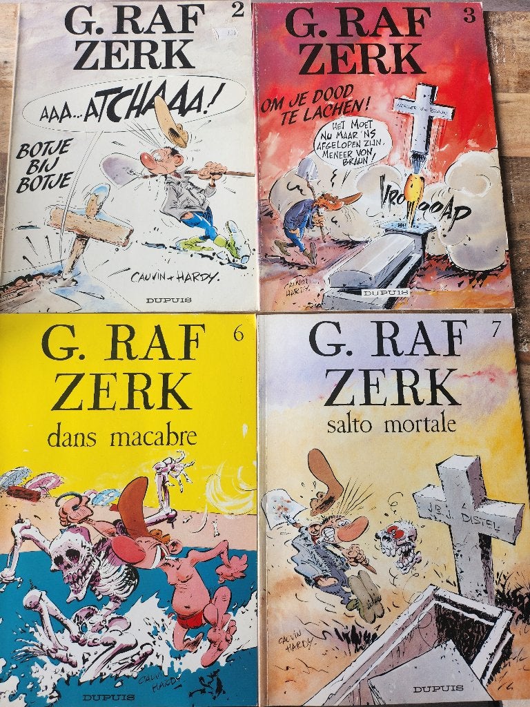 Strips G rafzerk, Meerdere stripboeken, Ophalen of Verzenden, Zo goed als nieuw