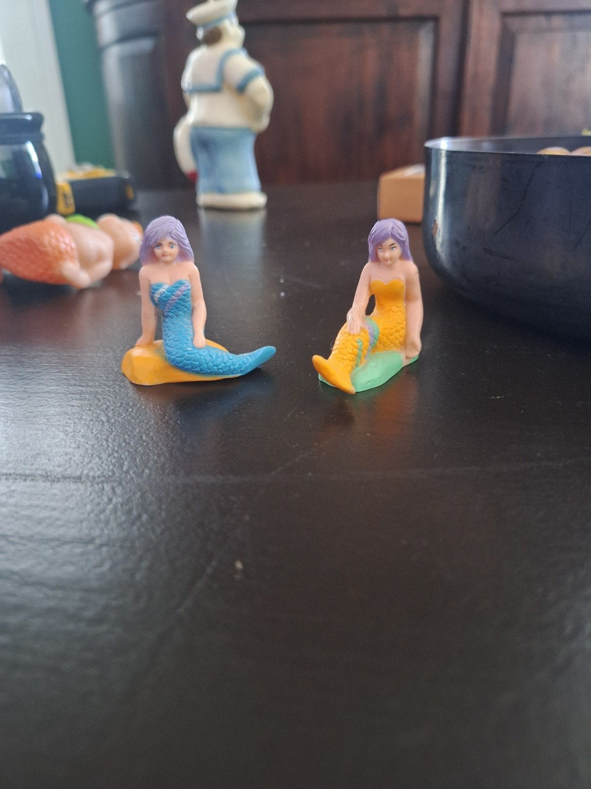 zeemeermin poppetjes, Ophalen of Verzenden, Zo goed als nieuw