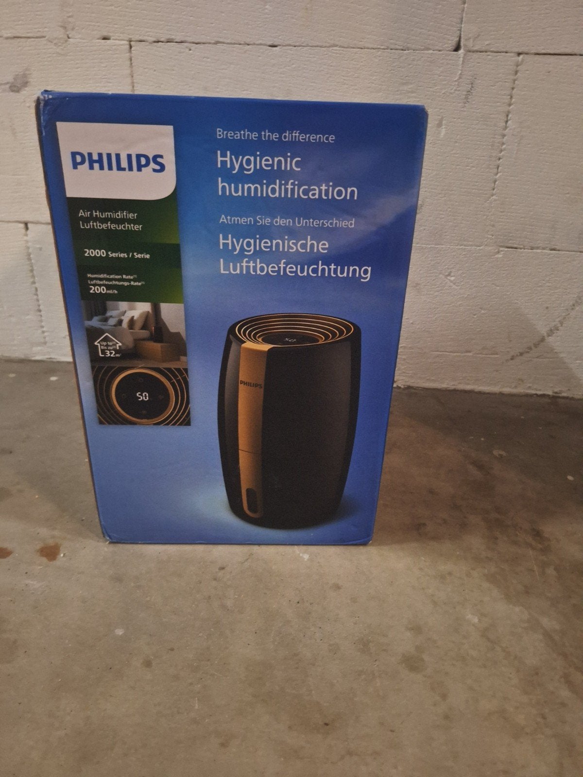 Philips Luchtbevochtiger HU2718/10 2000 Serie, Witgoed en Apparatuur, Luchtbehandelingsapparatuur, Ophalen, Zo goed als nieuw