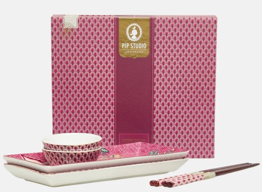 Pip Studio Sushiset Porselein - Nieuw, Huis en Inrichting, Aziatisch, Nieuw, Ophalen of Verzenden, Porselein