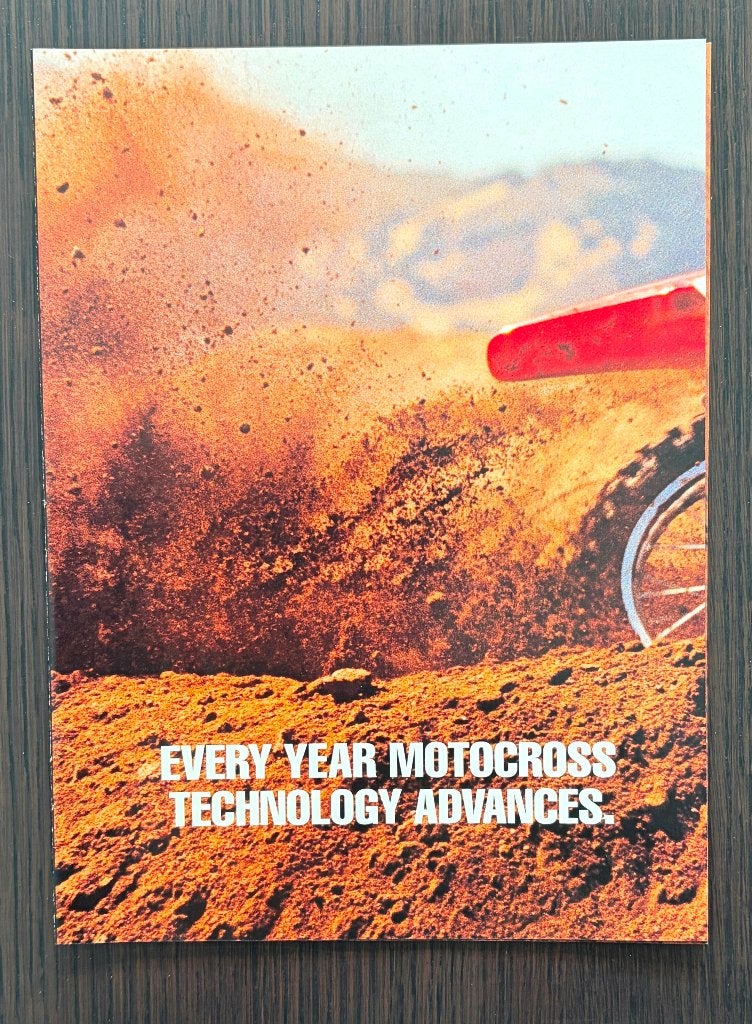 Folder Honda CRF450R + CR250R + CR125R - 2001 - 8 blz (USA), Verzenden, Honda