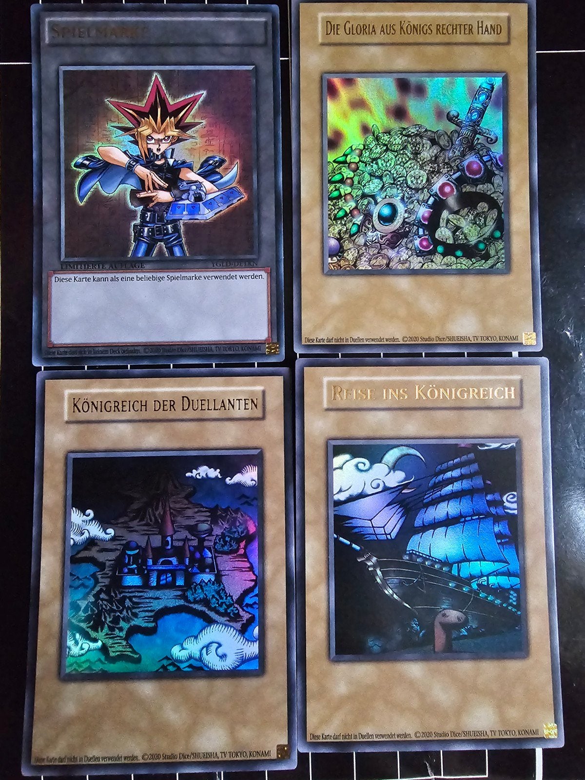 Yu-Gi-Oh! Duitse Foil Kaarten - Graded via App, Verzenden, Zo goed als nieuw, Meerdere kaarten, Foil