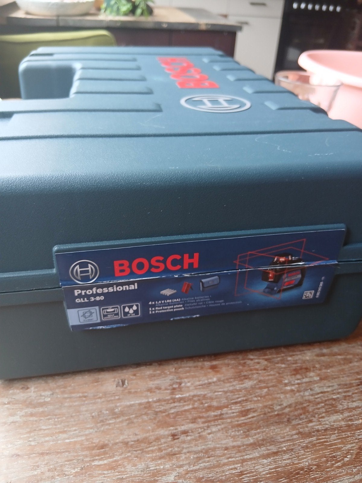 Bosch Professional GLL 3-80 Lijnlaser - Zo goed als nieuw, Ophalen, Zo goed als nieuw, Overige meters