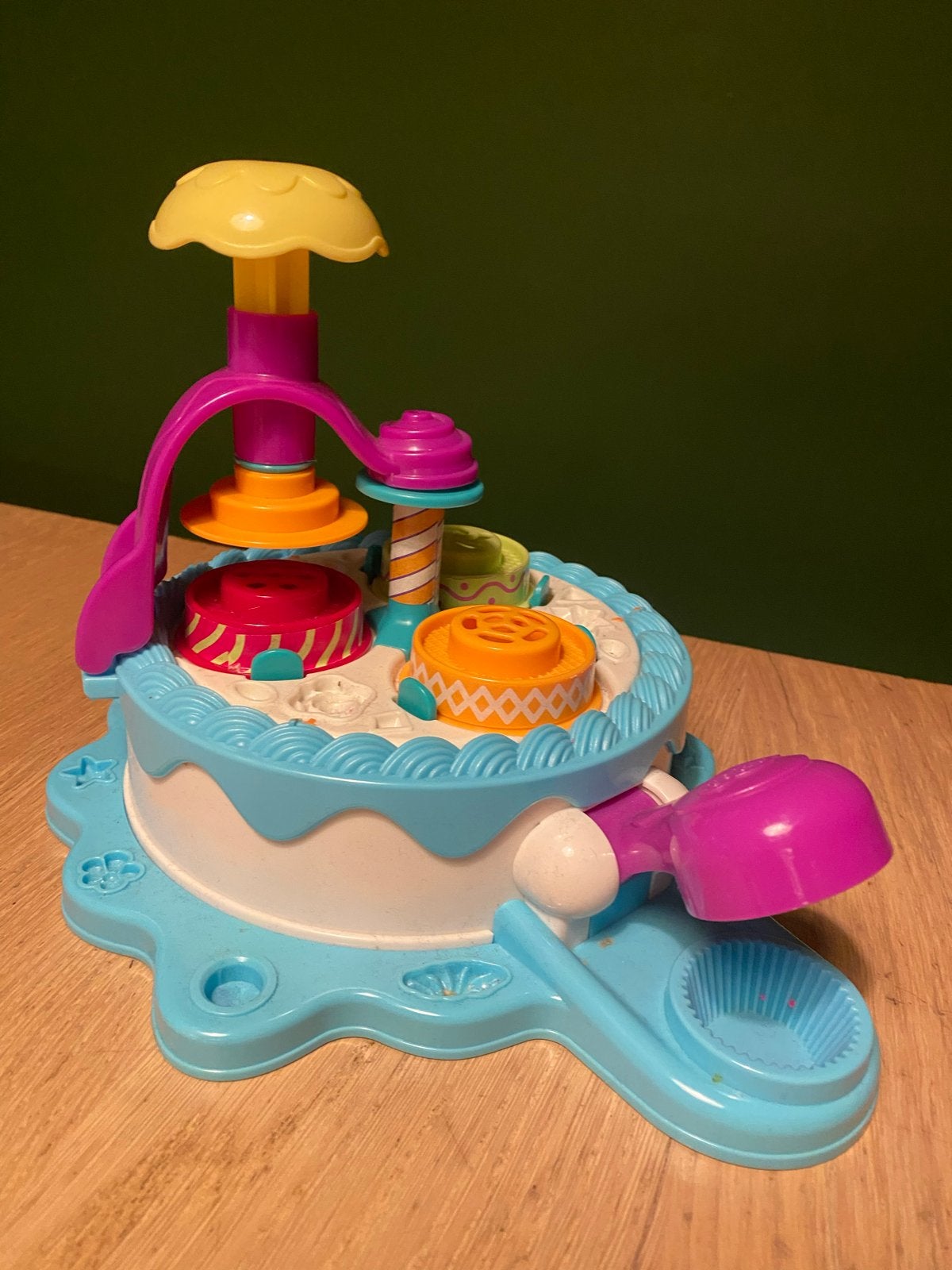 Play-Doh Taartjes en Koekjes Bakset, Ophalen of Verzenden, Gebruikt, Knutselen