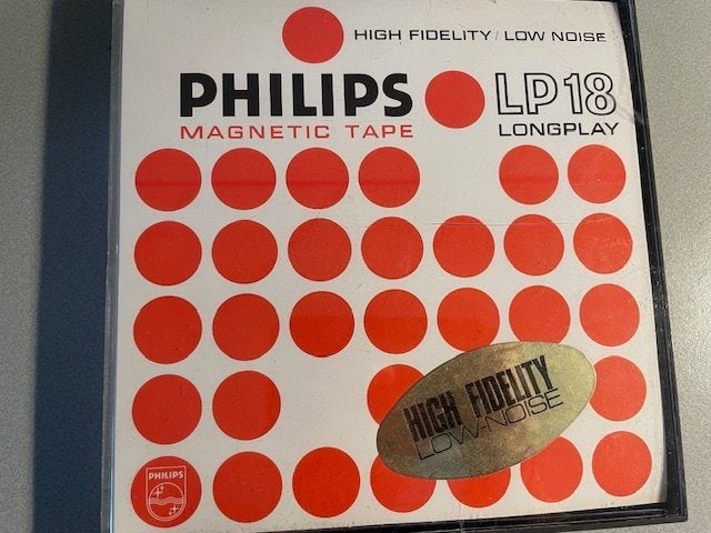 philips magnetic tape LP18, Audio, Tv en Foto, Bandrecorders, Ophalen of Verzenden