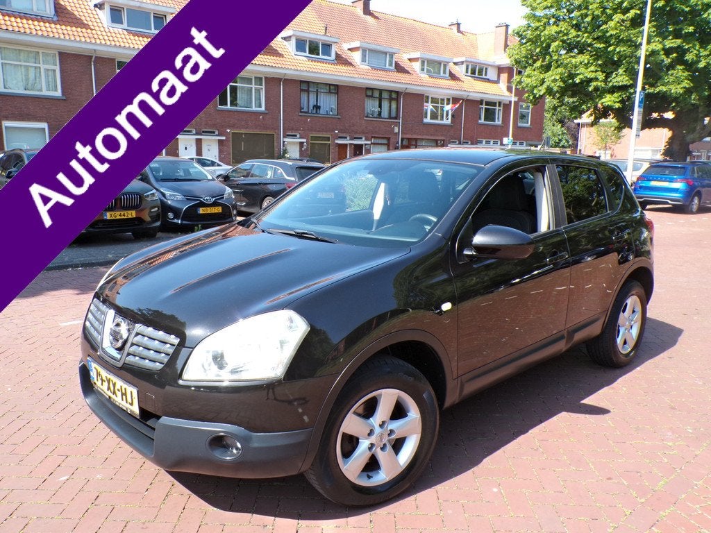 Nissan QASHQAI 2.0 Acenta 4WD AUTOMAAT (bj 2008), Auto's, Nissan, Automaat, 4 cilinders, Zwart, Origineel Nederlands