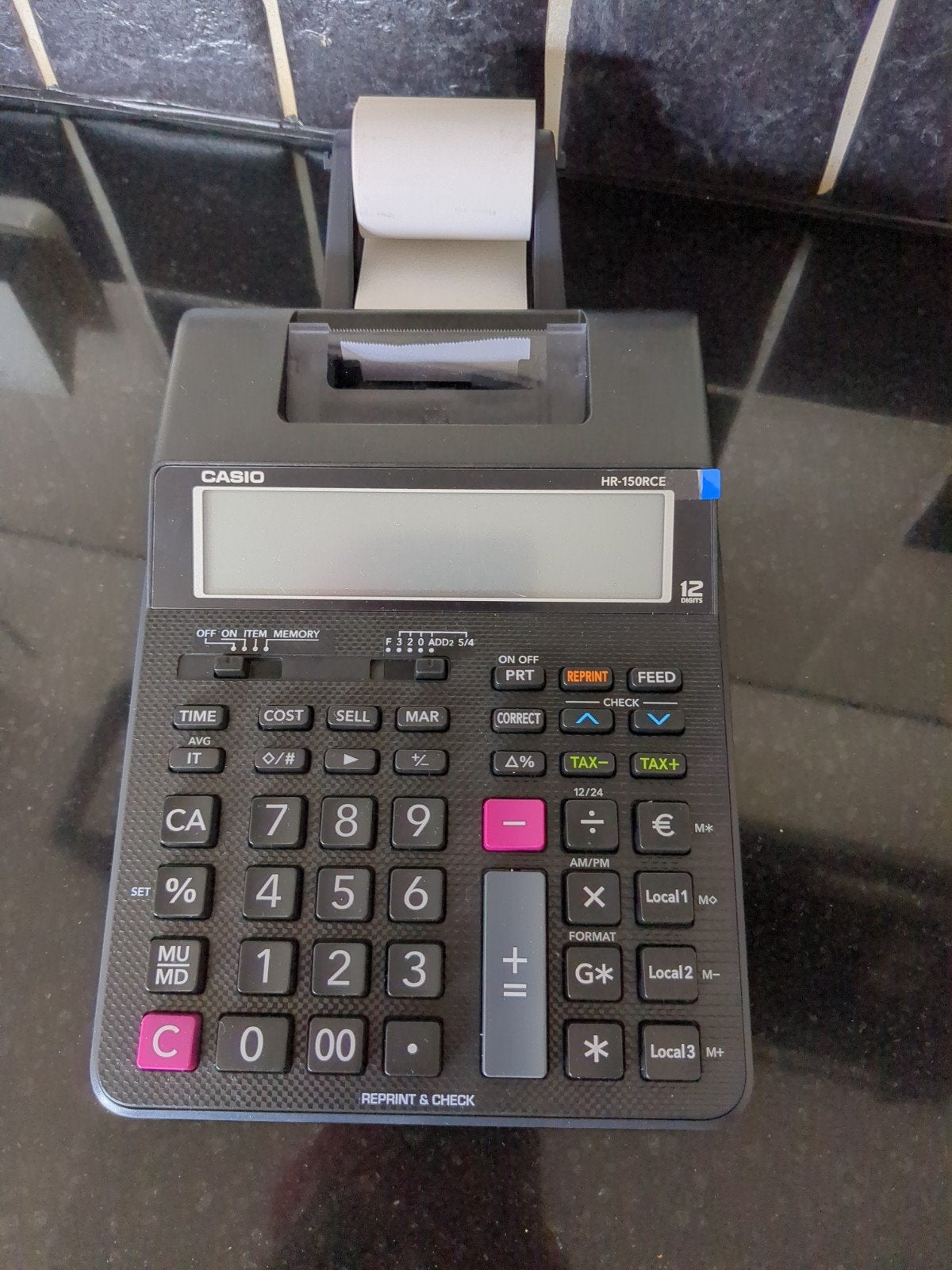 Hagelnieuwe Casio telmachine, Diversen, Rekenmachines, Verzenden, Nieuw