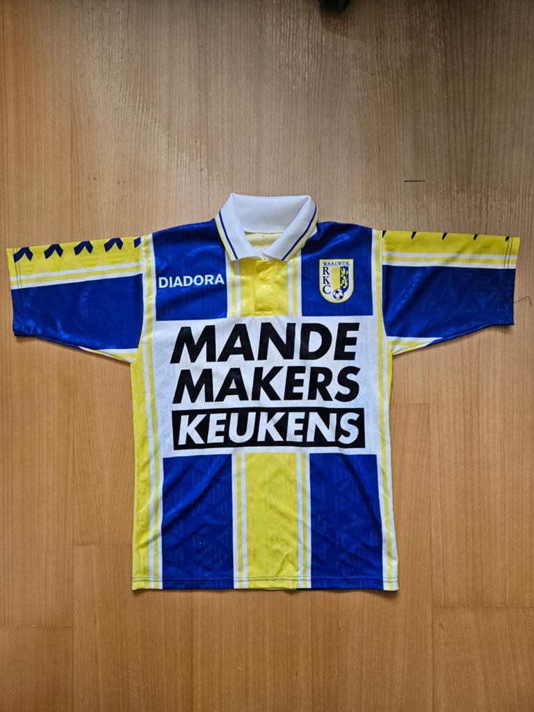 RKC Waalwijk Diadora Thuisshirt 1995-1997, maat xs, Ophalen of Verzenden, Gebruikt, Shirt