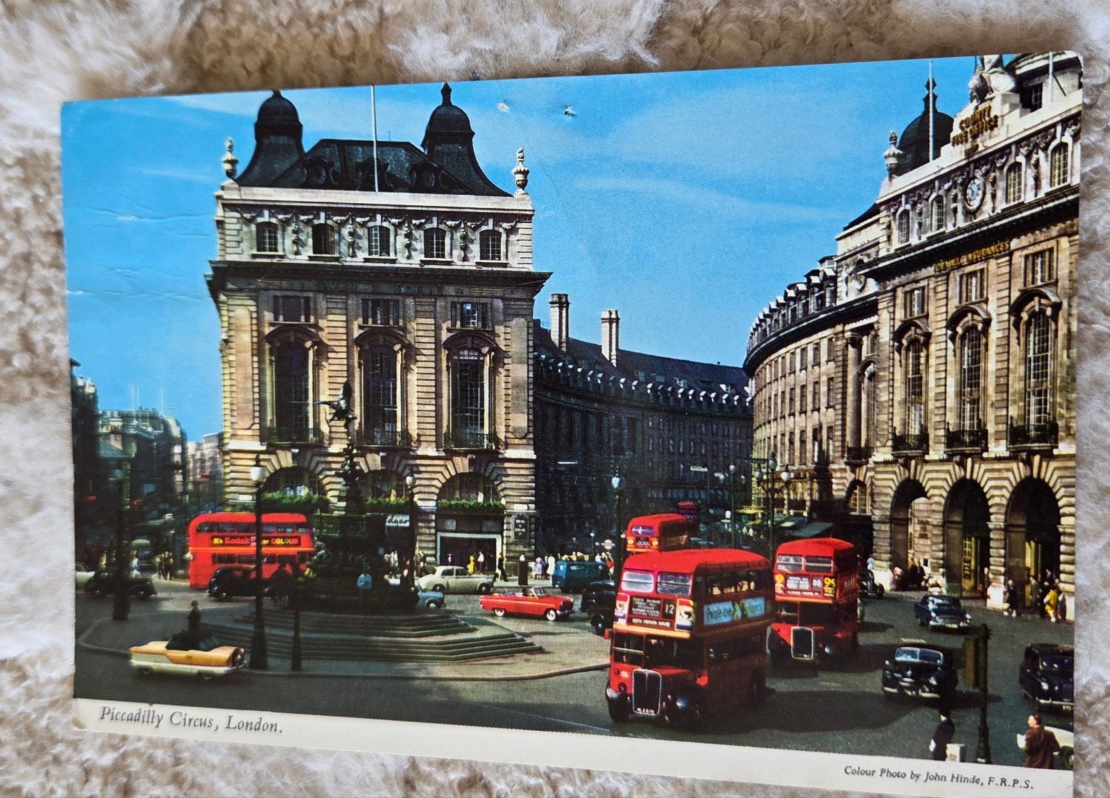Piccadilly Circus Londen 1972, Verzenden, 1960 tot 1980, Gelopen, Engeland