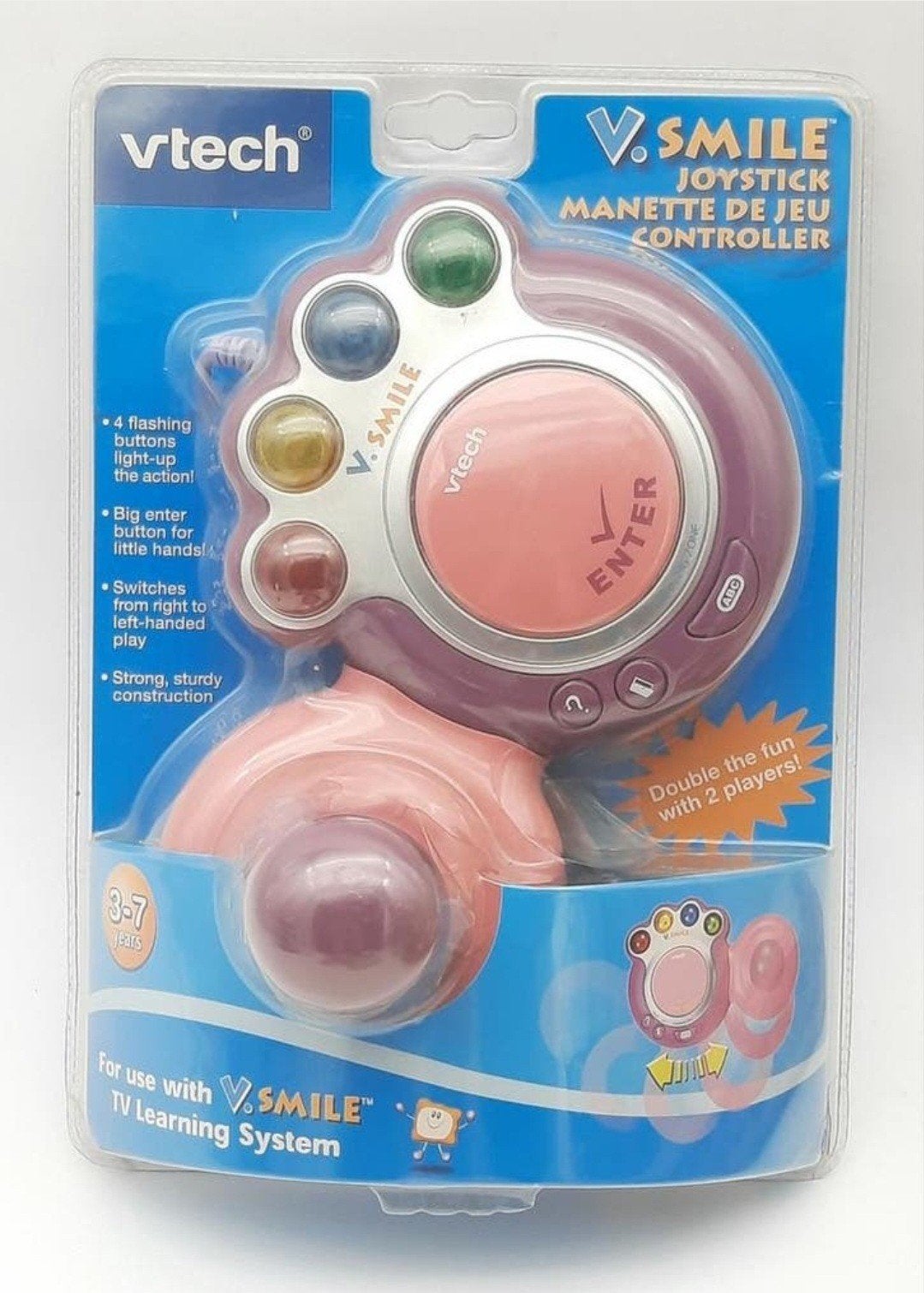 VTech V Smile JOYSTICK TV learning System Roze NIEUW!!!, Ophalen of Verzenden, Nieuw, 4 tot 6 jaar