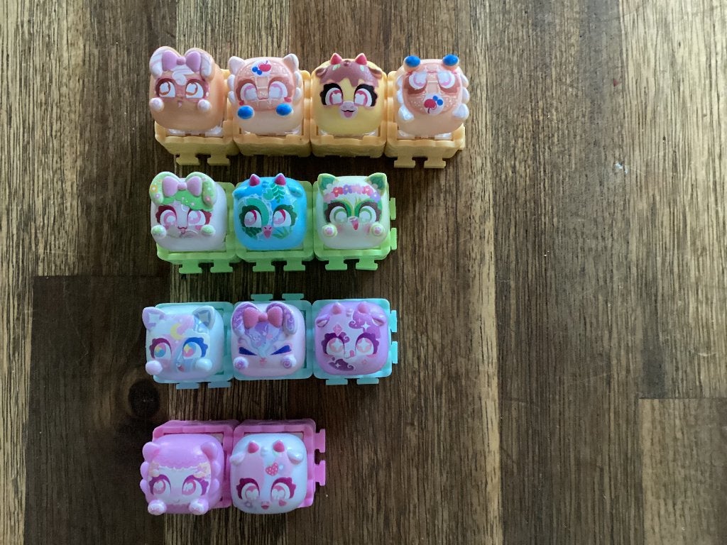 Clickeez 12 stuks, Ophalen of Verzenden, Zo goed als nieuw