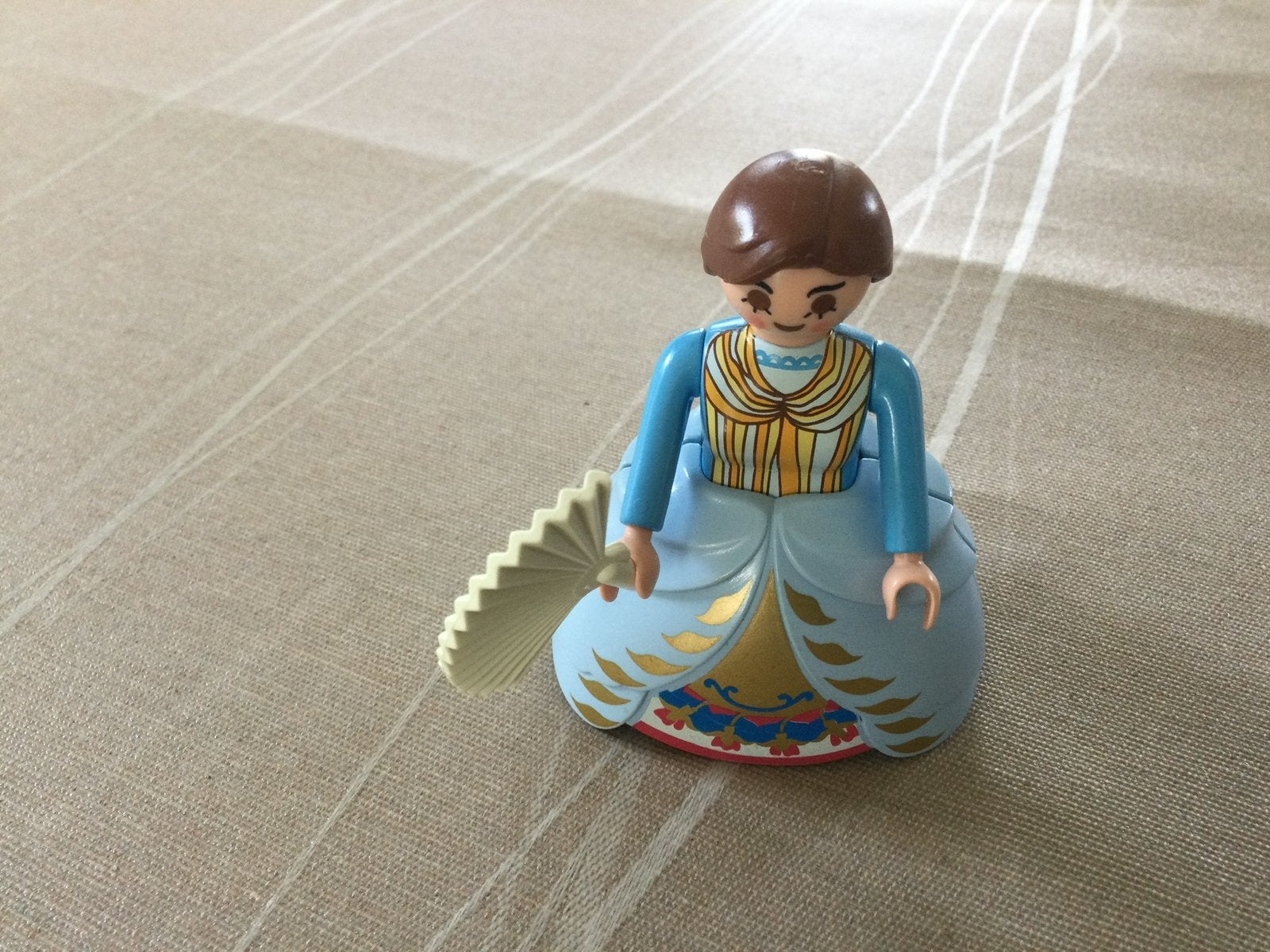 Playmobil mooie vrouwen pop met waaier., Ophalen of Verzenden, Zo goed als nieuw