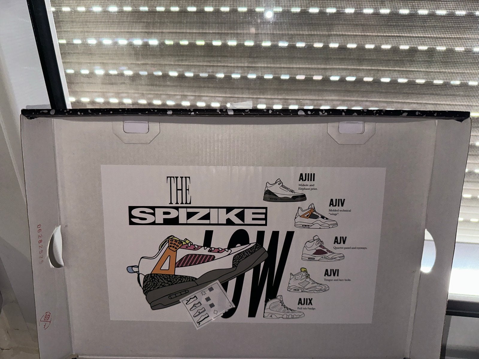 Jordan Spizike Low Zwarte Sneakers Maat 43.5, Ophalen of Verzenden, Gedragen, Zwart, Sneakers of Gympen
