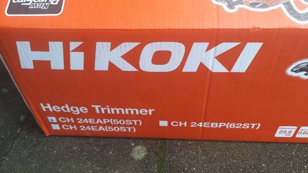 Nieuwe Hikoki heggeschaar, Tuin en Terras, Heggenscharen, Ophalen of Verzenden, Nieuw, Benzine, Hitachi
