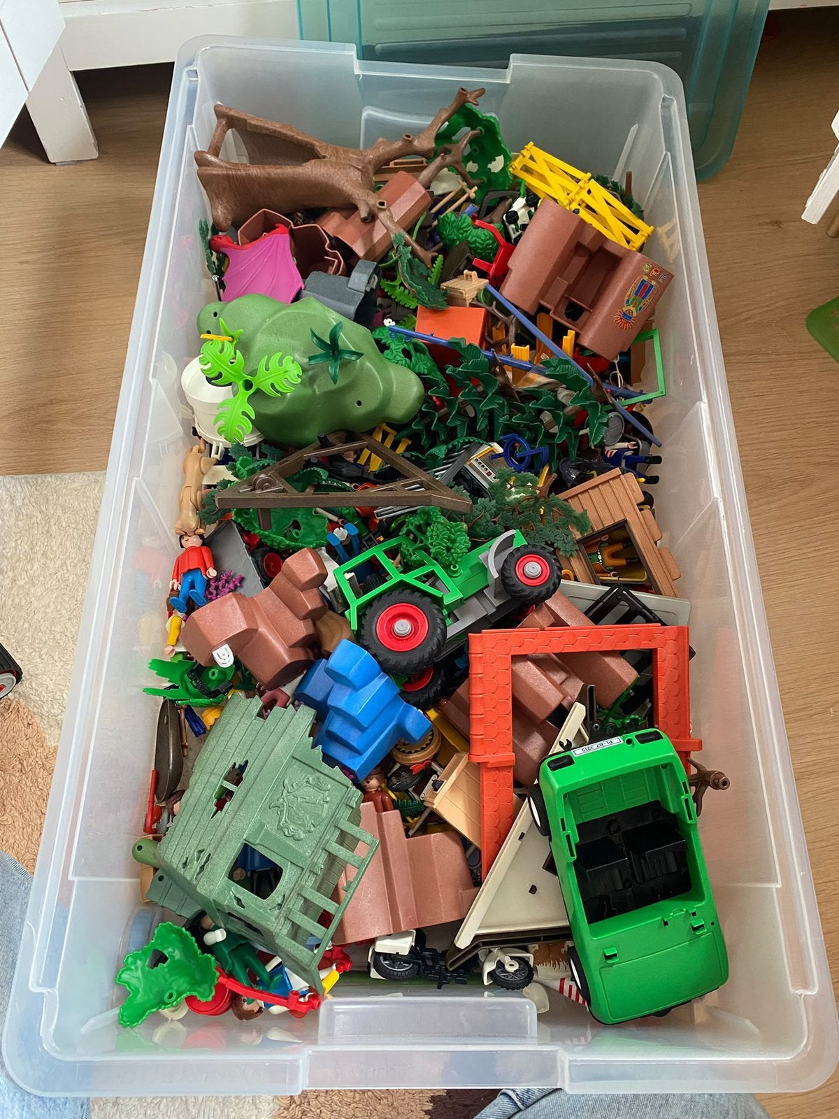 3 grote bakken playmobiel, Ophalen, Gebruikt