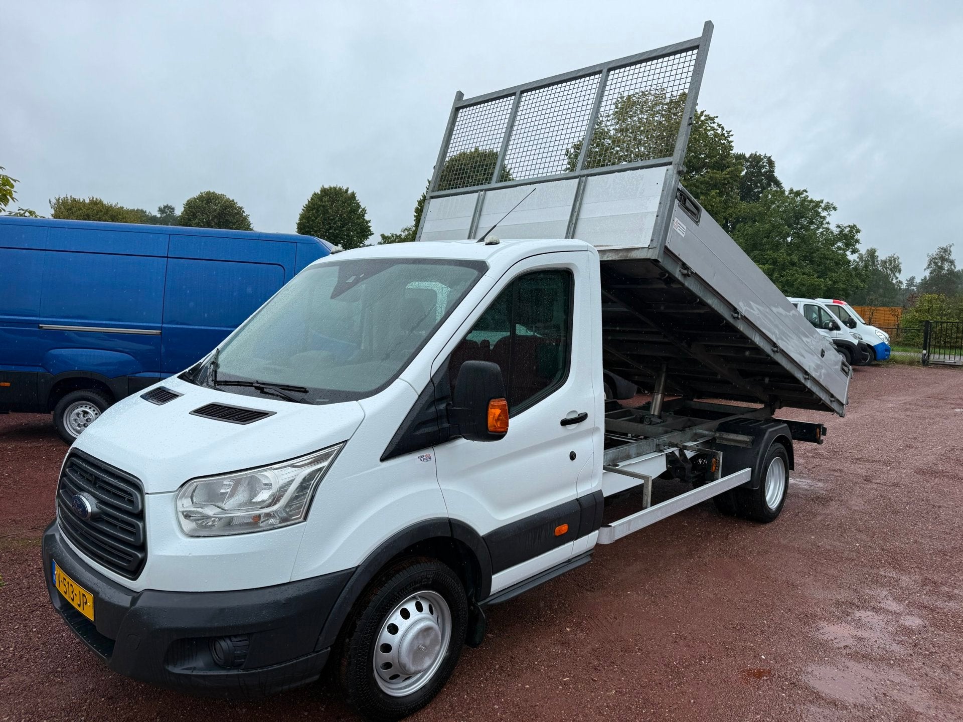 Ford Transit 350 2.0 TDCI EURO 6 N1 Kipper 410x215 Open Laad, 13 km/l, Achterwielaandrijving, Euro 6, 4 cilinders