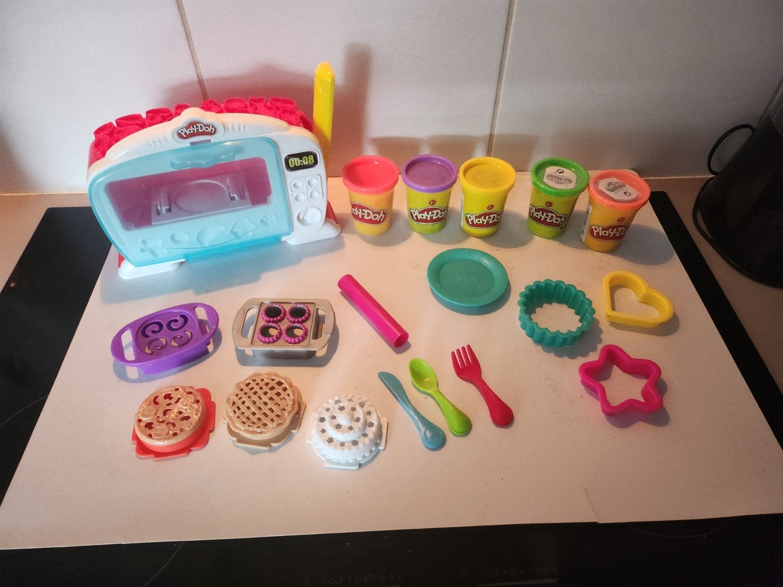 Klei Speelset Play Doh Magische Oven, Ophalen of Verzenden, Zo goed als nieuw, Knutselen, Met licht