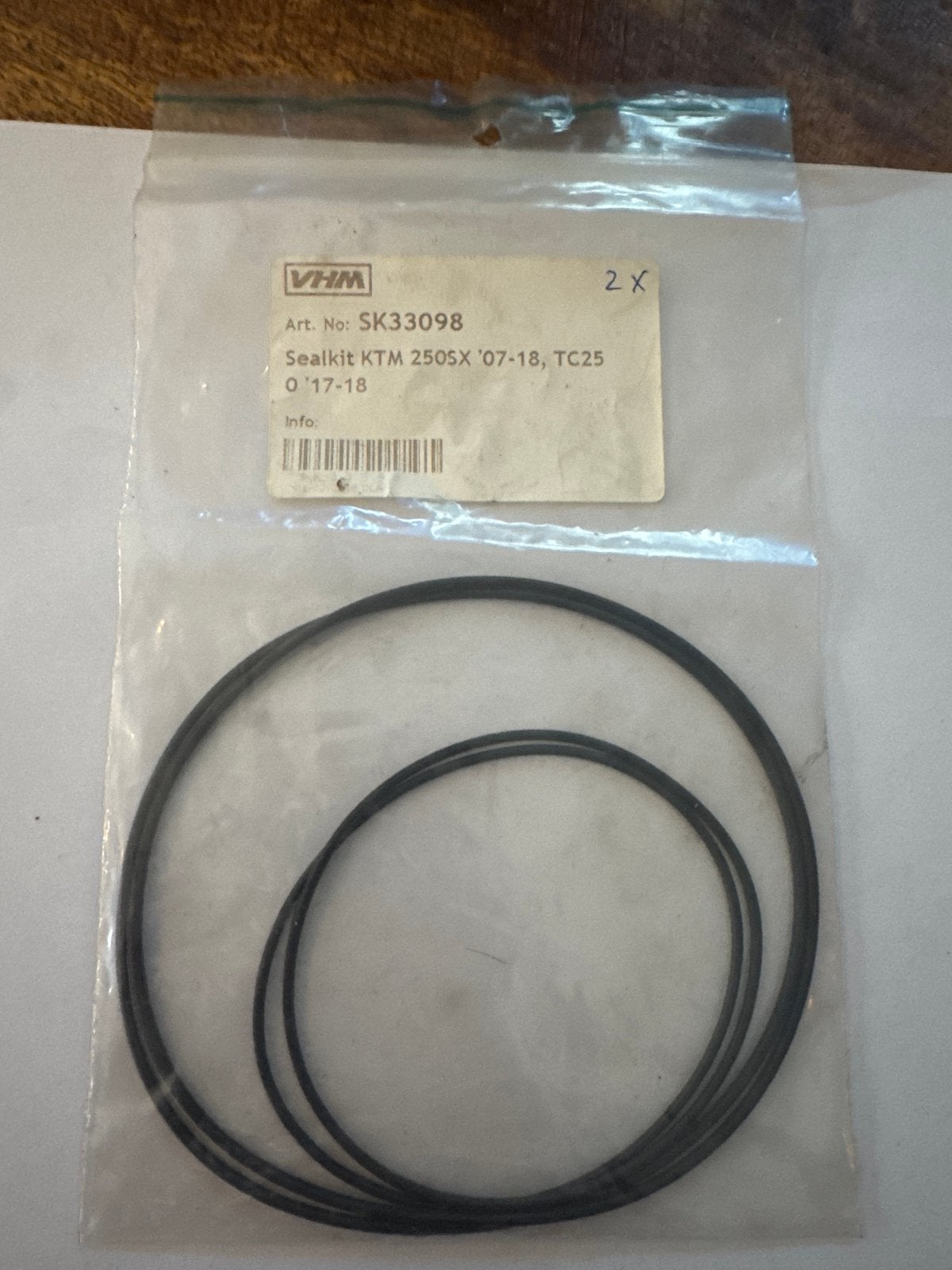 VHM Sealkit SK33098 voor KTM 250SX '07-18, TC25 '17-18, Ophalen of Verzenden