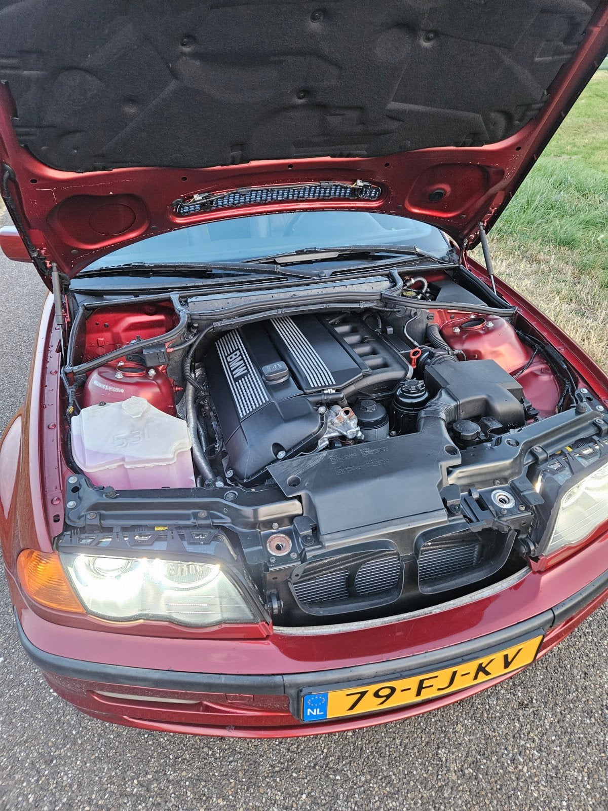 Bmw e46 320i, Ophalen