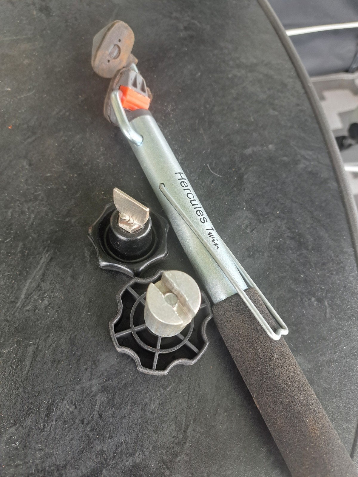 Tent spanner enz als nieuw, Caravans en Kamperen, Ophalen of Verzenden, Zo goed als nieuw