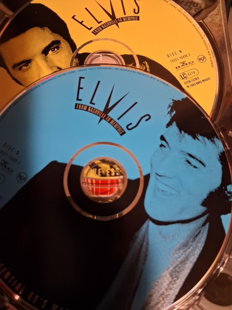 Elvis 5 cd box 60 masters met box boekje er in nieuw., Ophalen of Verzenden, Zo goed als nieuw