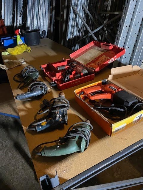 6 boormachines met snoer, Ophalen, Gebruikt, Boormachine