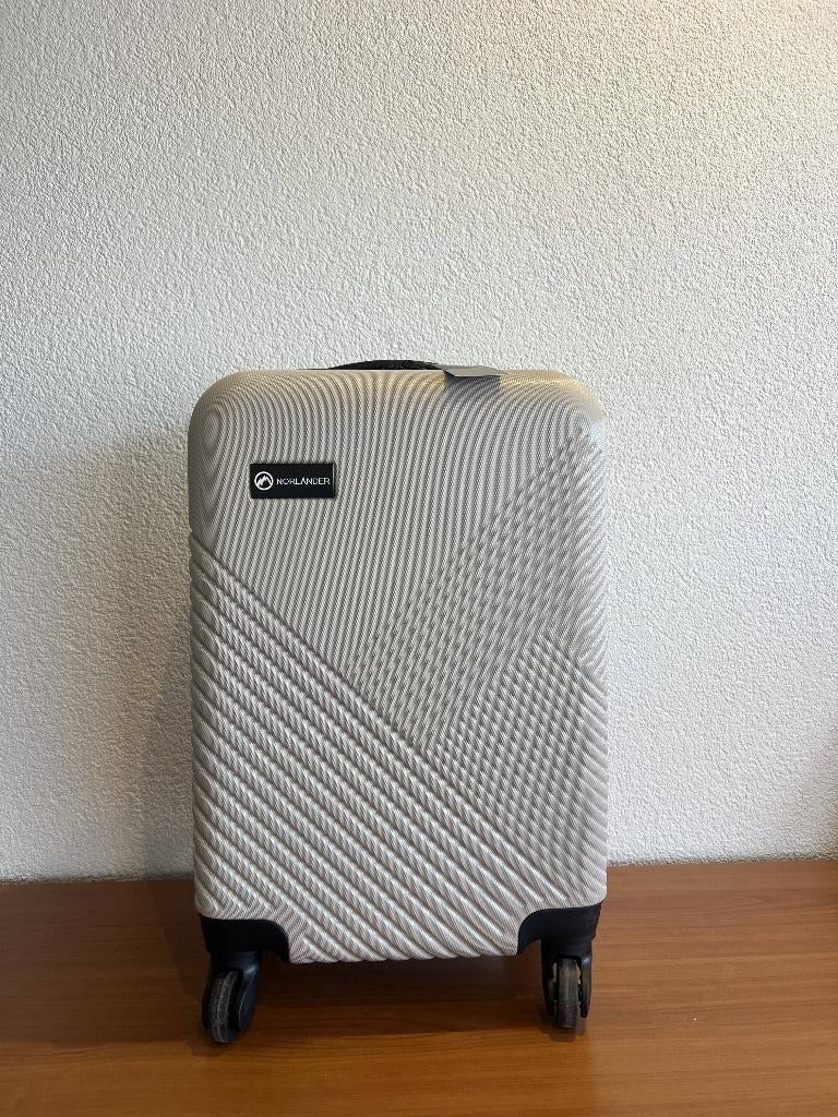 NORLÄNDER Trolley Naturel, Hard kunststof, Verzenden, Nieuw, Minder dan 50 cm
