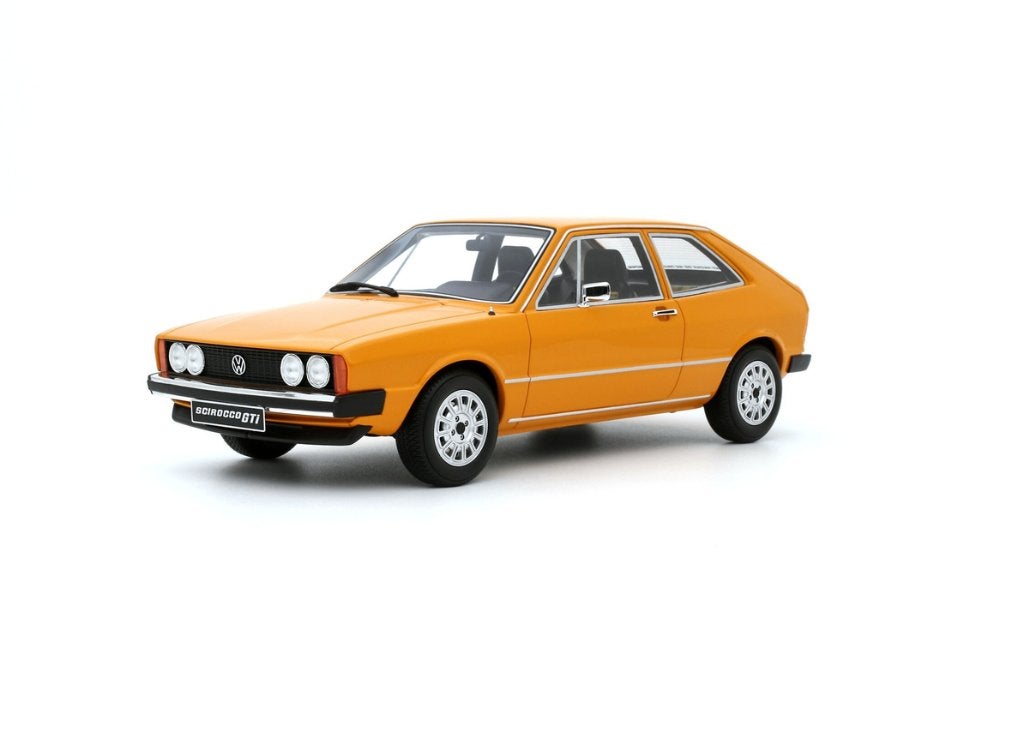 VOLKSWAGEN SCIROCCO GTI MK1GEEL 1977 1/18 OTTO Ref. OT467, Verzenden, Nieuw, Auto, OttOMobile