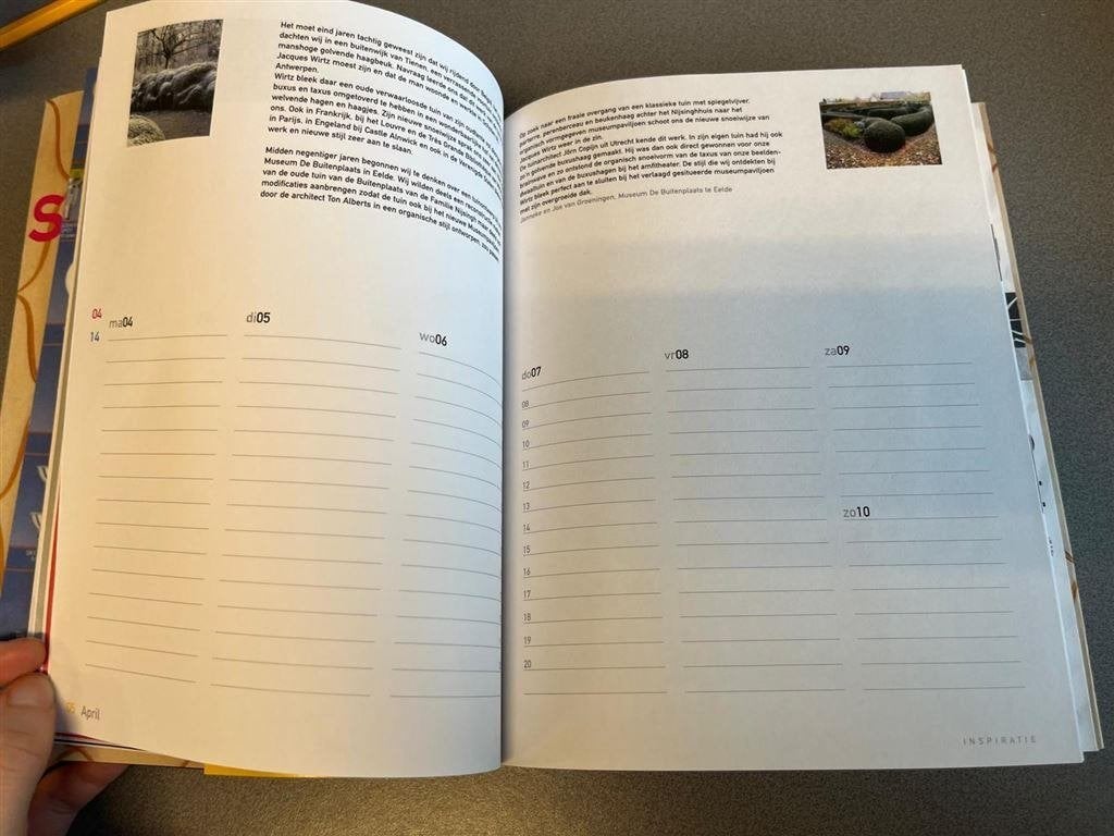 Inspiratie 2005 - Agenda - Koos Staal, Geja Duiker, Ophalen of Verzenden, Gelezen, Fotografen