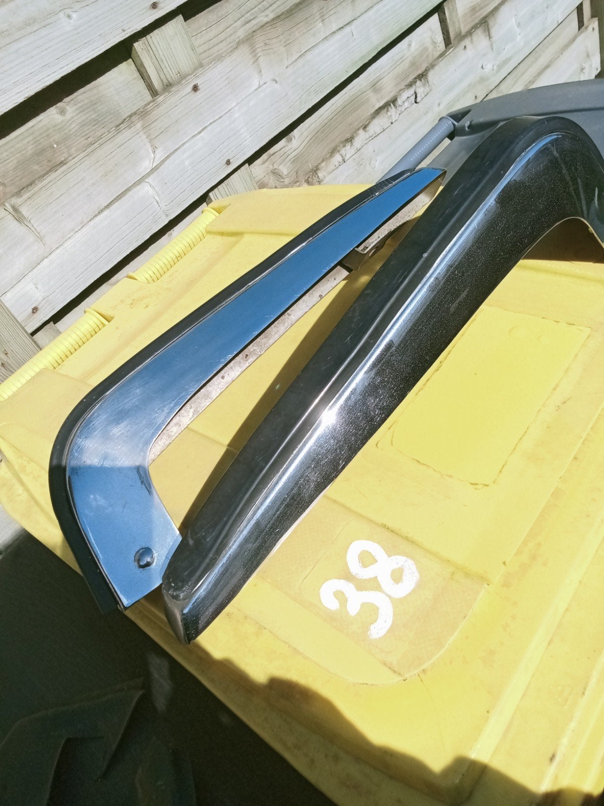 datsun 240z bumper hoekstukken izgst, Ophalen of Verzenden, Gebruikt, Nissan