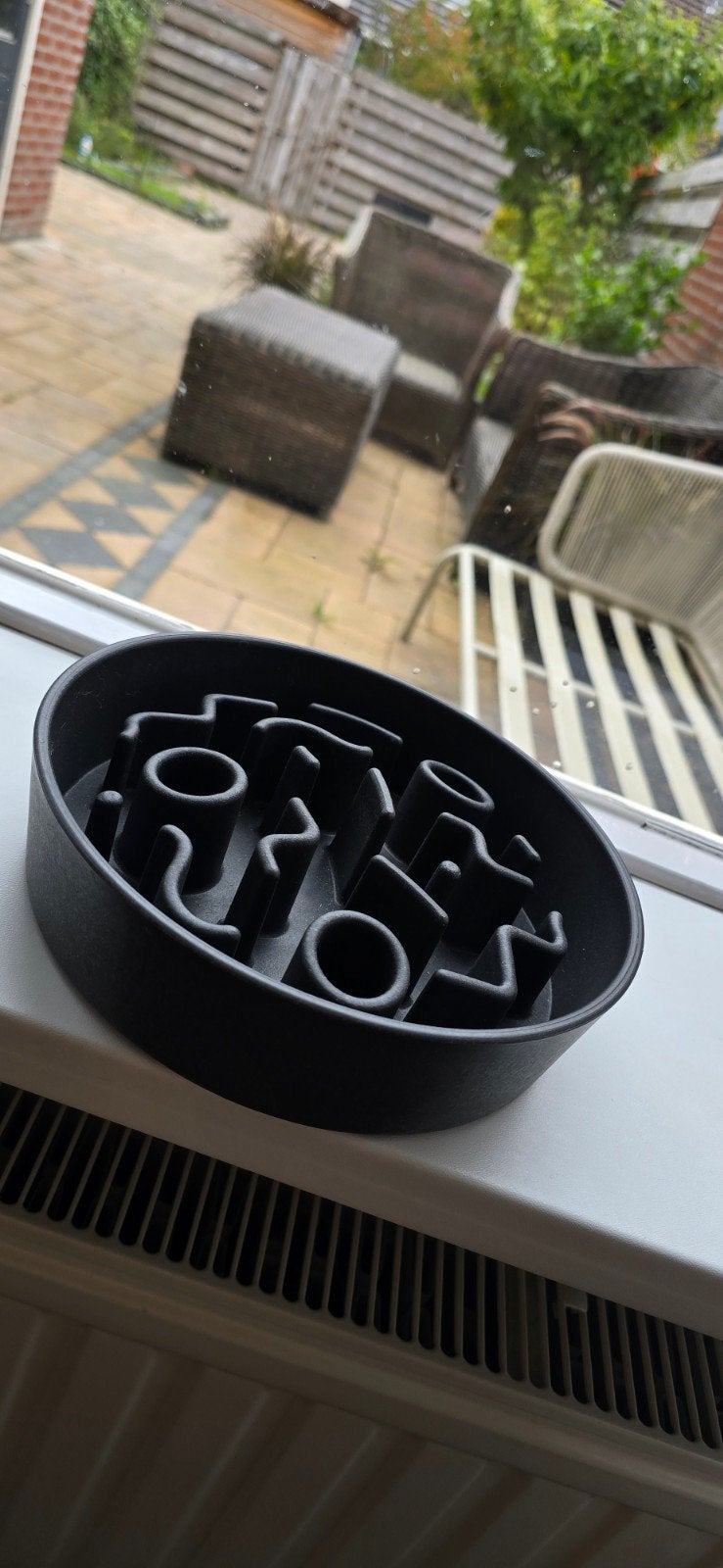 Anti schrok bak voor de hond, Ophalen, Nieuw
