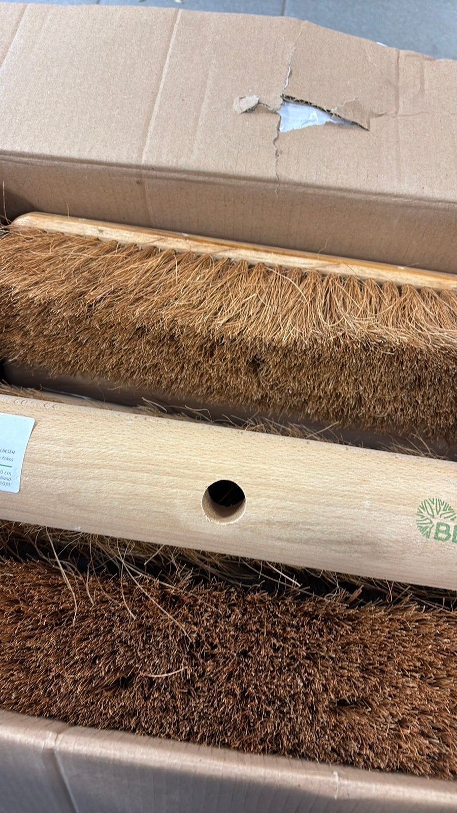 Betra Zaalveger Kokos 40 cm, Ophalen of Verzenden