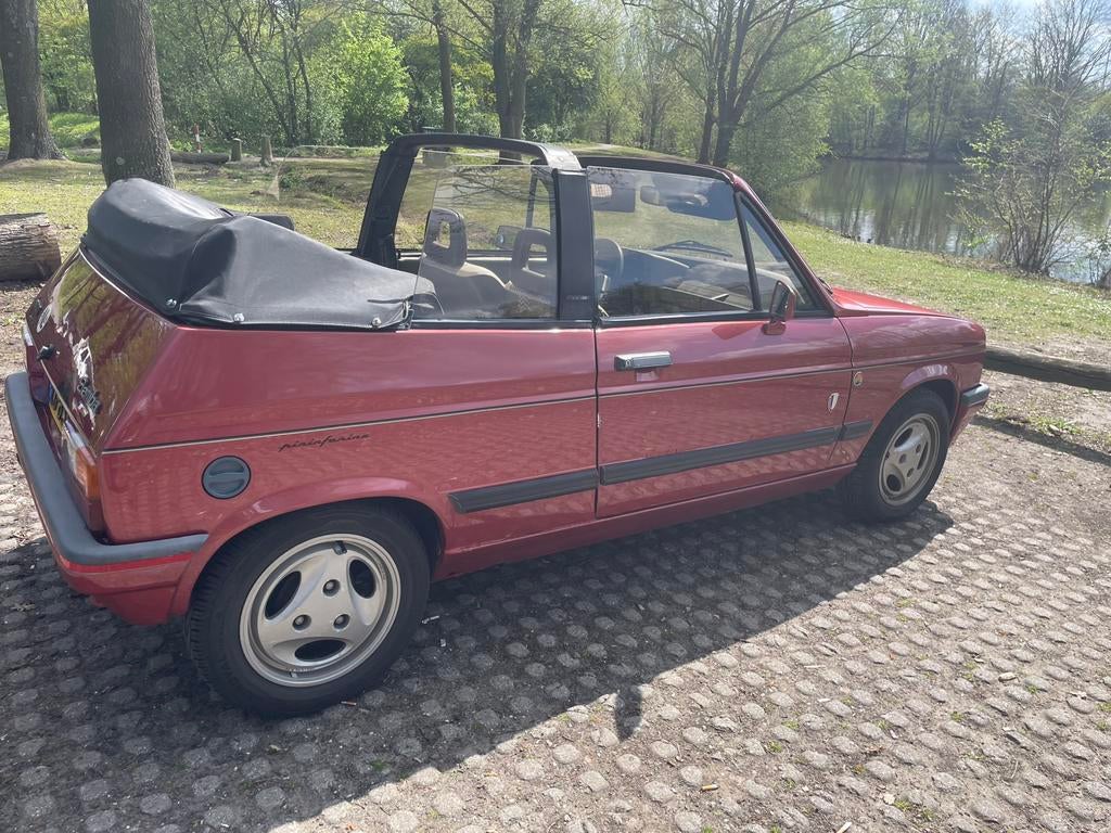 Talbot Samba 1.4 Cabriolet 1984 Rood, foto 5