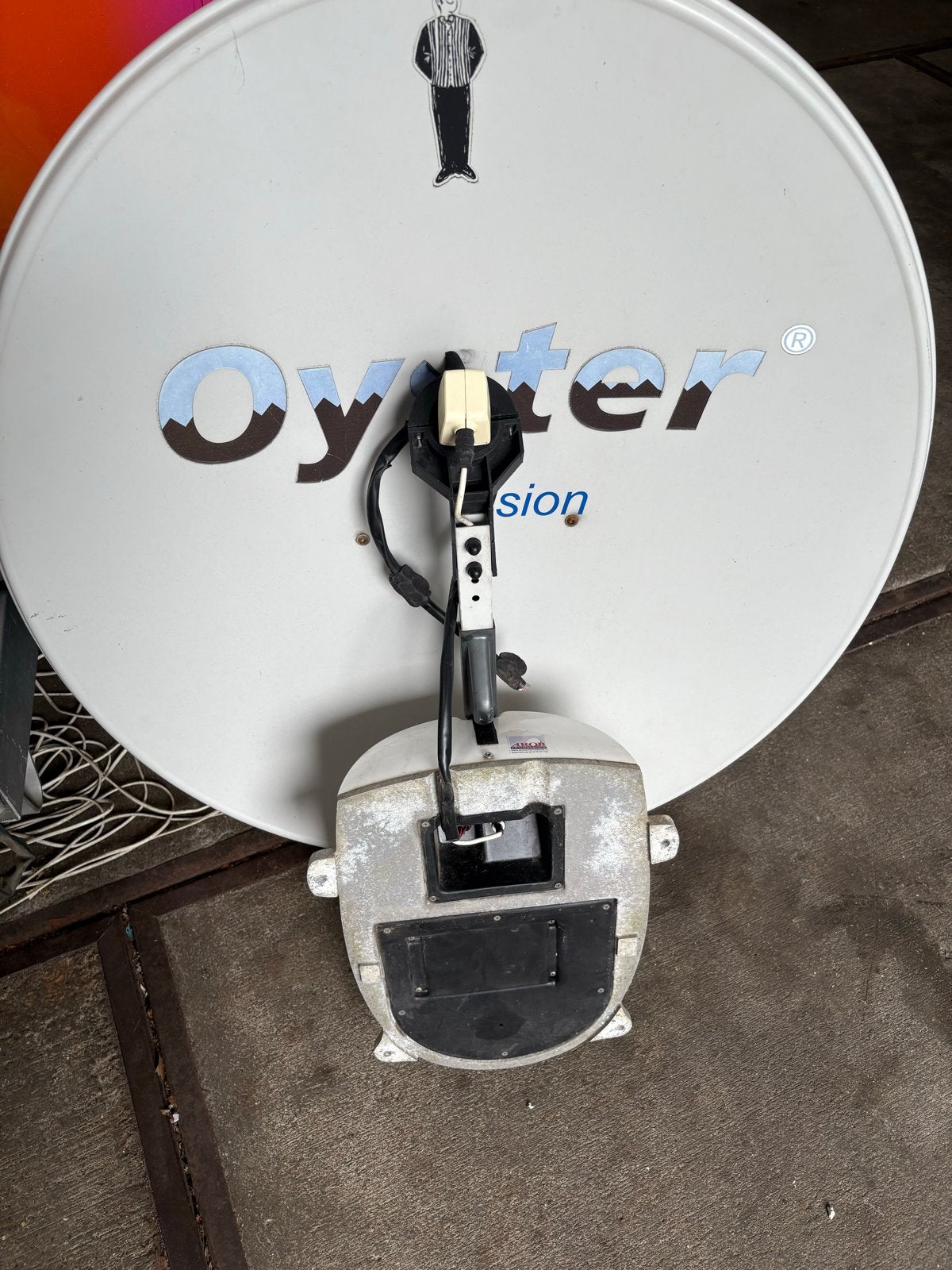 Oyster Vision Satelliet Schotel Antenne Camper Caravan, Ophalen, Gebruikt, (Schotel)antenne, Overige merken