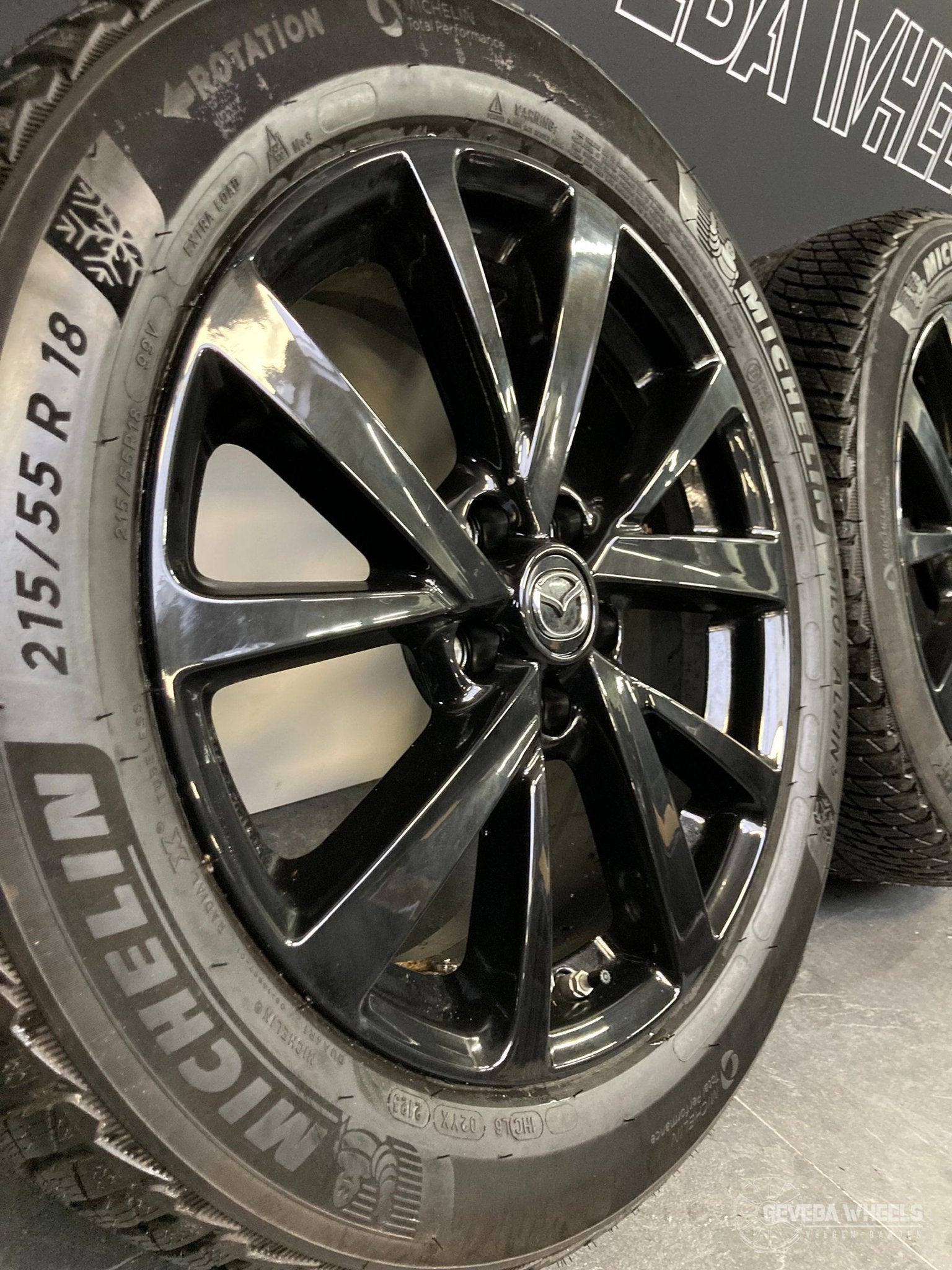 18” originele Mazda CX30 velgen + winterbanden 5x114.3 BDEL-, 18 inch, -, -, Banden en Velgen