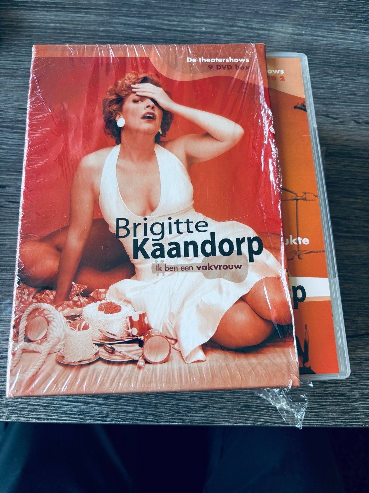 Brigitte Kaandorp - De Theatershows - 9 DVD Box (Nieuw), Overige artiesten, Alle leeftijden, Nederlands, Inclusief doosje