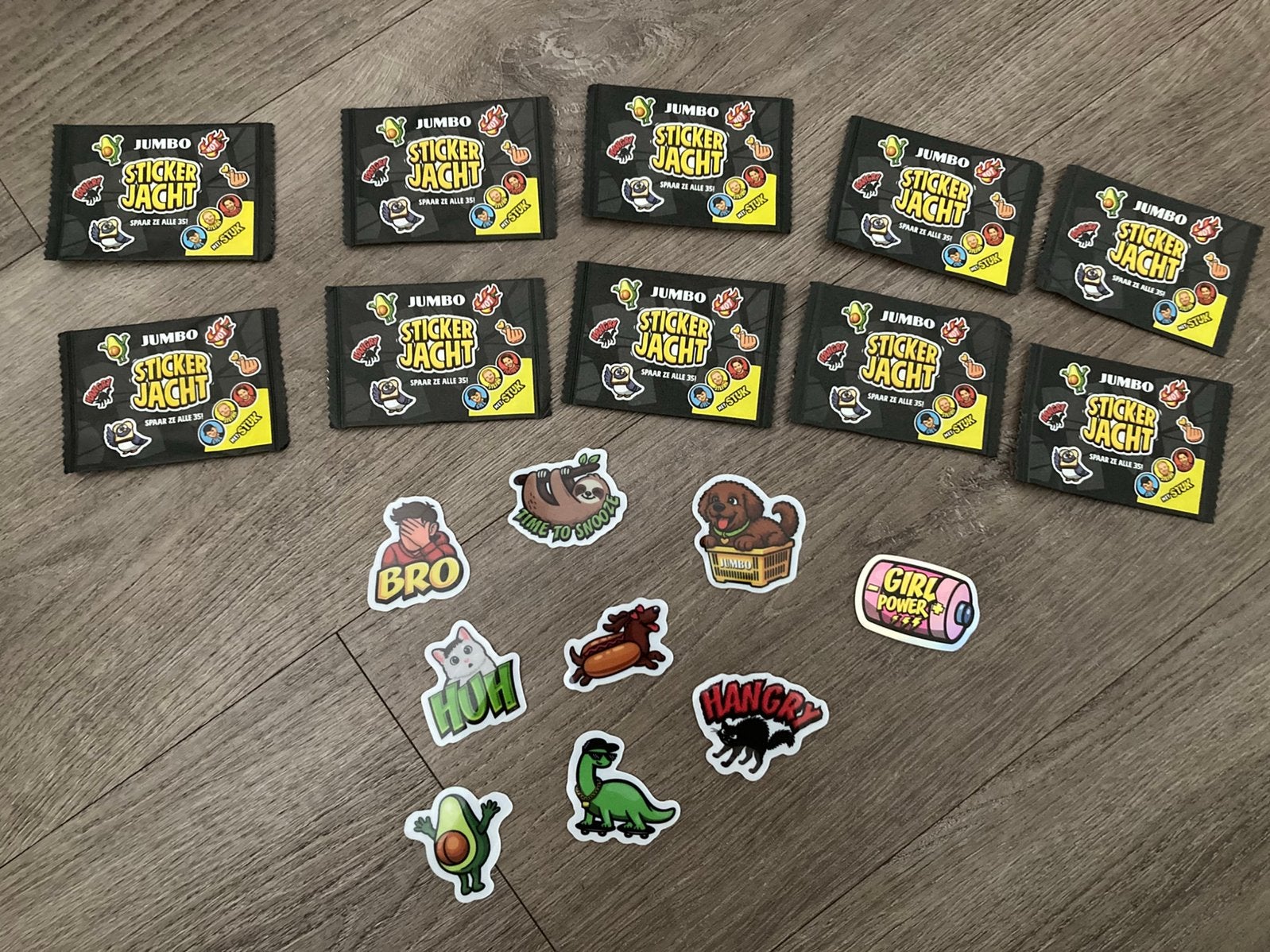 Jumbo sticker jacht stickers ruilen of teab, Verzamelen, Jumbo, Ophalen of Verzenden