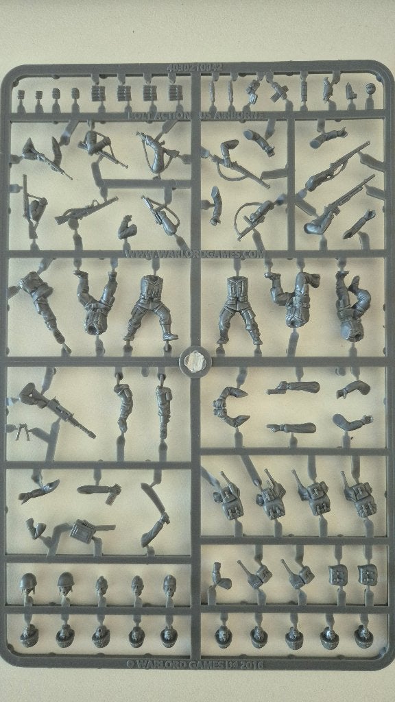 Bolt Action US Airborne sprues, Ophalen of Verzenden, Nieuw, Historisch, Figuurtje(s)