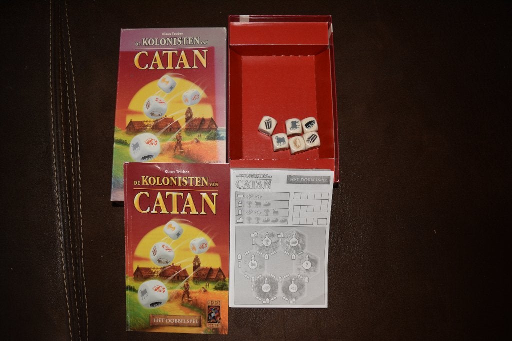 de kolonisten van Catan, kaartspel, dobbelspel, de kinderen, Hobby en Vrije tijd, Gezelschapsspellen | Bordspellen, Ophalen of Verzenden