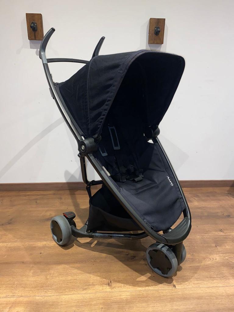 Quinny Zapp Xpress Black on Black Compacte Buggy, Kinderen en Baby's, Buggy's, Ophalen, Quinny, Quinny, Zo goed als nieuw