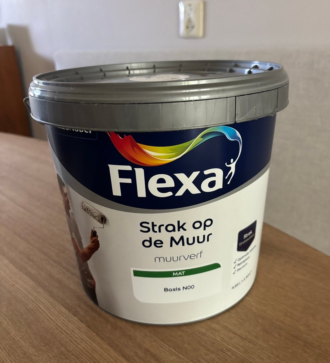 Flexa muurverf Buzz Colour 2 en 3 (mag los), Ophalen, Bruin, Nieuw, Verf